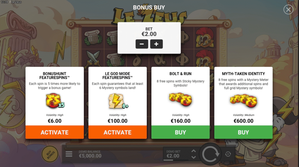 Popular bonus buy slot at non Gamstop casinos